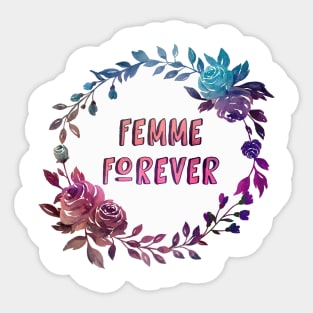 Femme Forever Sticker